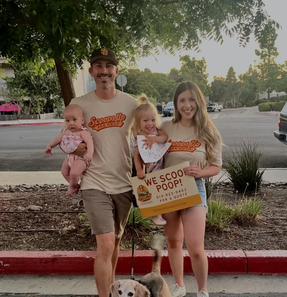 Corey Thomas and family, the people behind Scoops Up San Diego